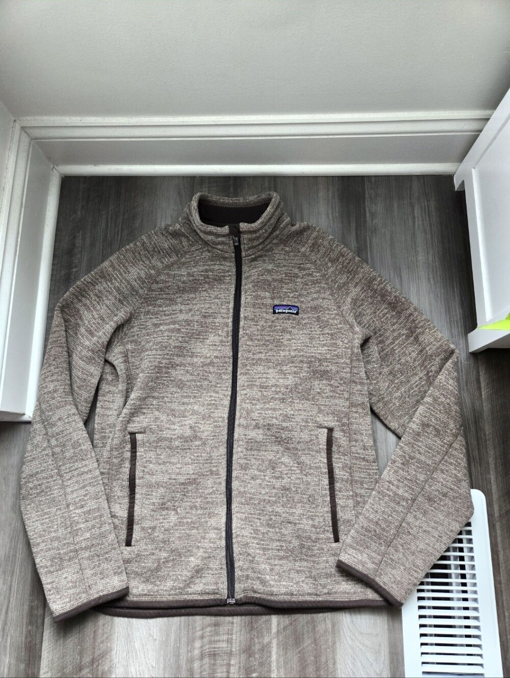 CLEAN Mens Brown Patagonia Better Sweater Fleece Jacket